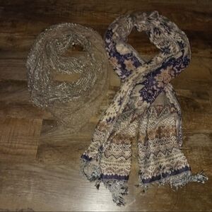 💥3 For $15💥 Earth Toned Scarves
